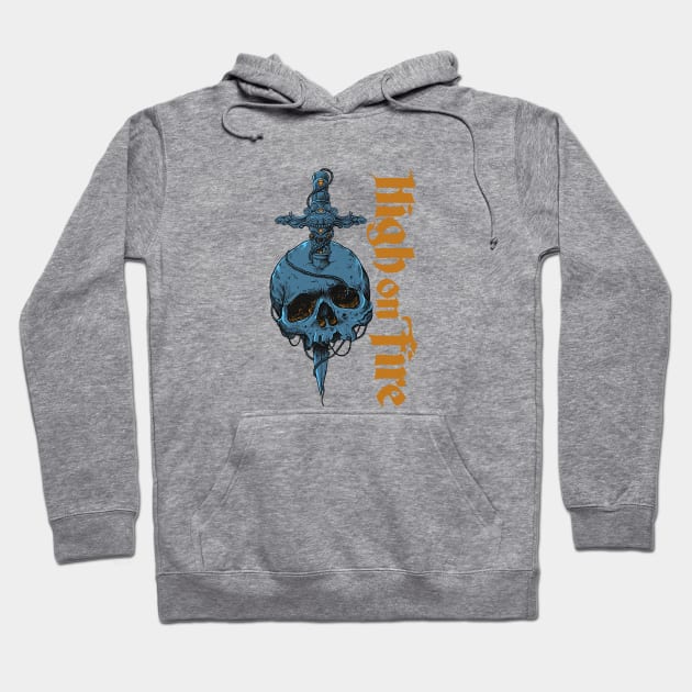 SKULL KNIFE Hoodie by Mey X Prints